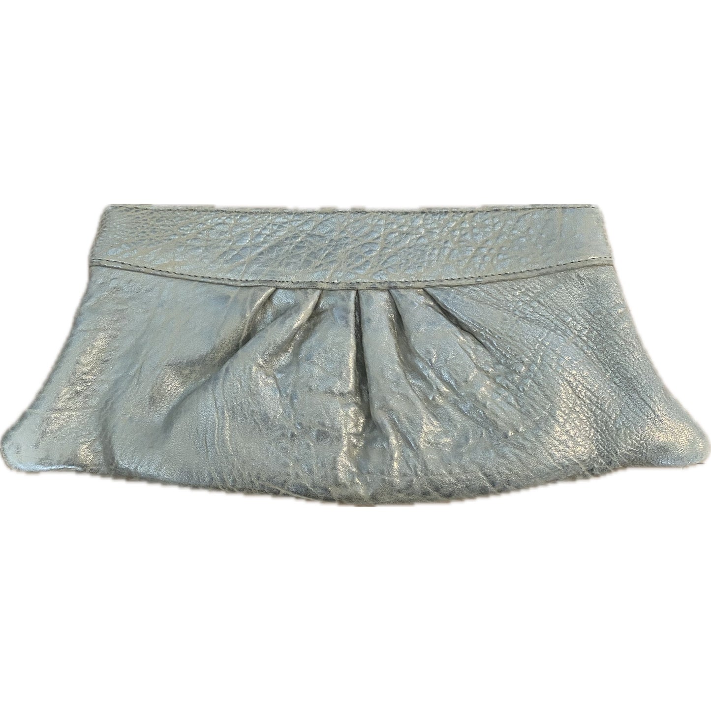 Lauren Merkin Gold Leather Clutch