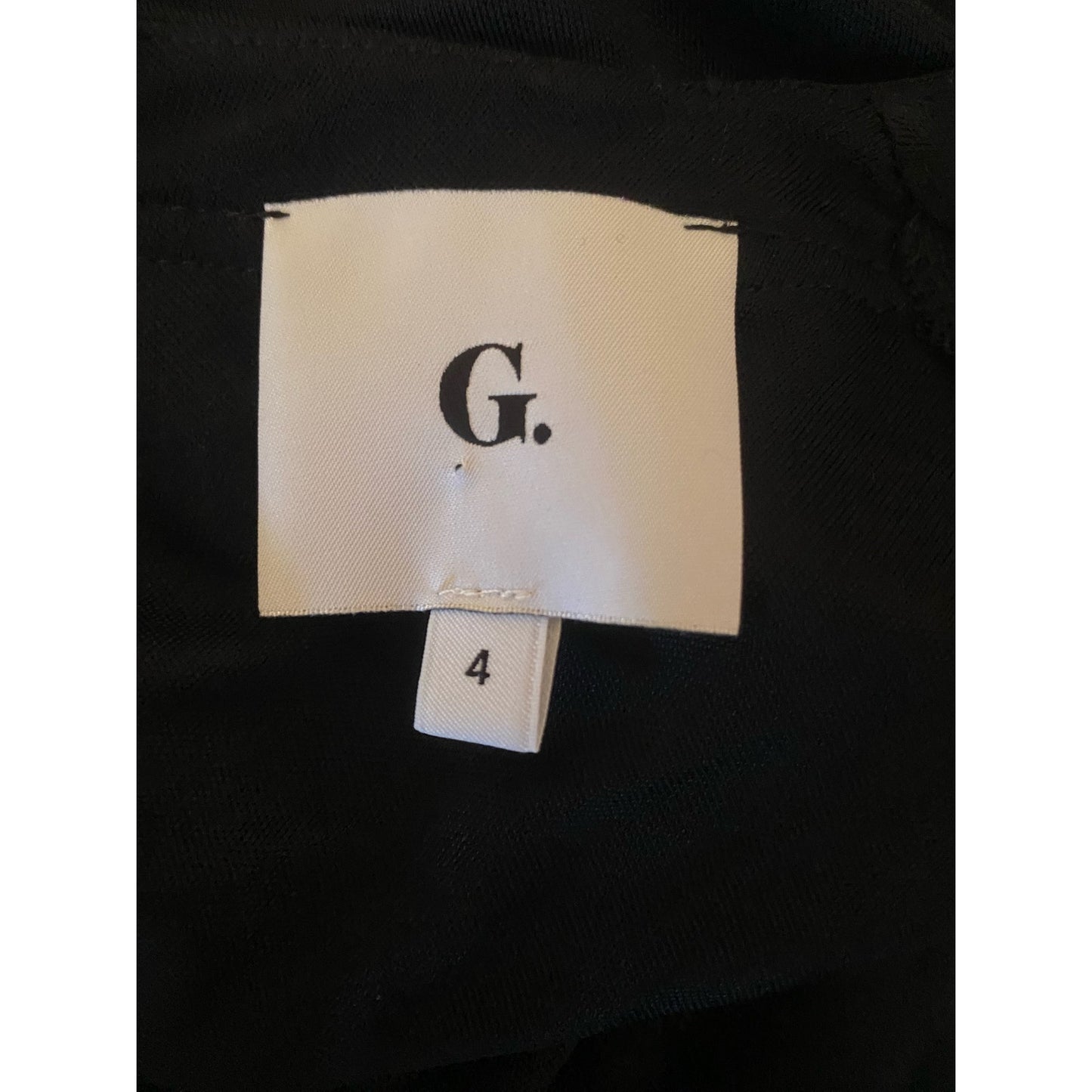 G. Goop Long Black Dress Size 4