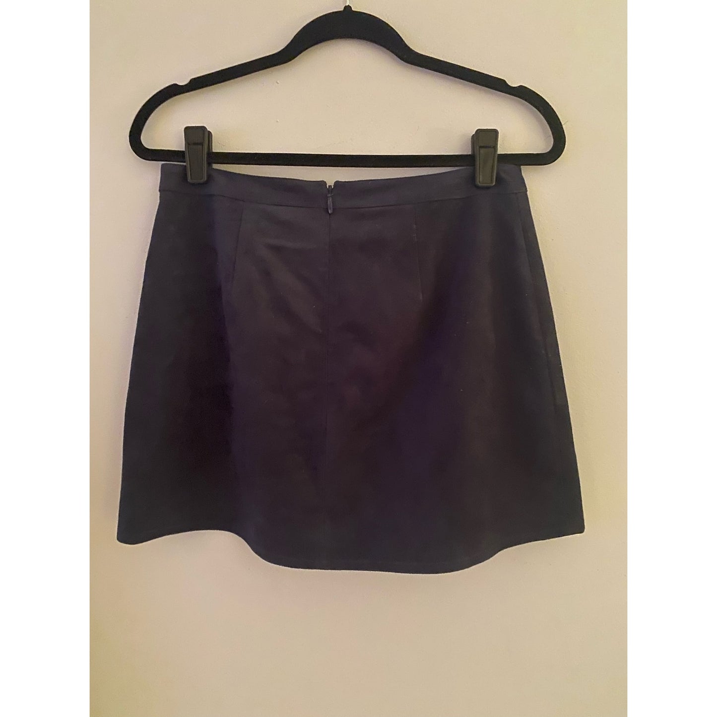 BCBG Max Azria Faux Suede Miniskirt Size S