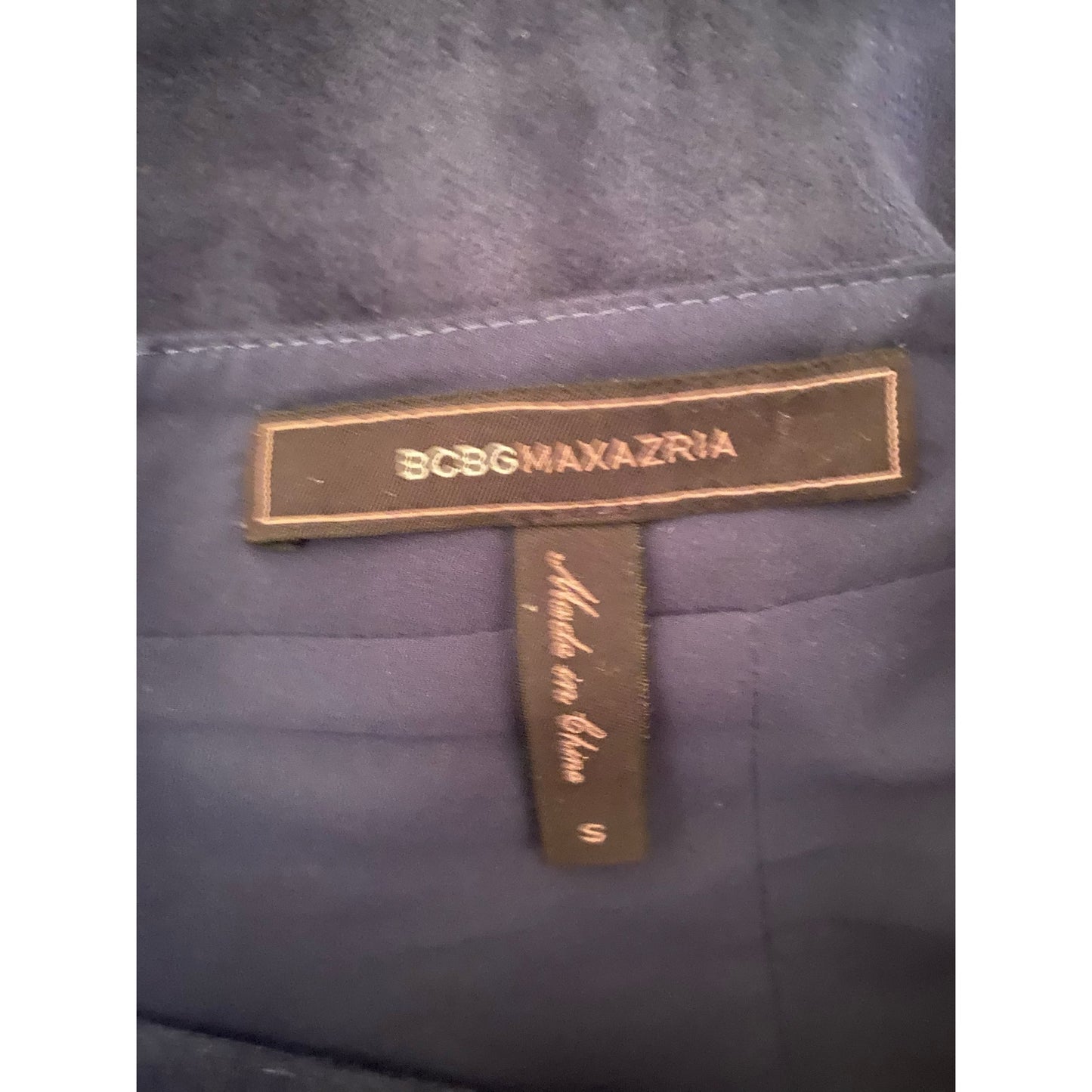 BCBG Max Azria Faux Suede Miniskirt Size S