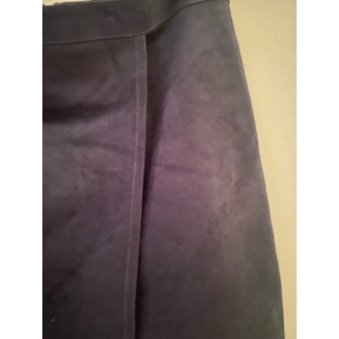 BCBG Max Azria Faux Suede Miniskirt Size S