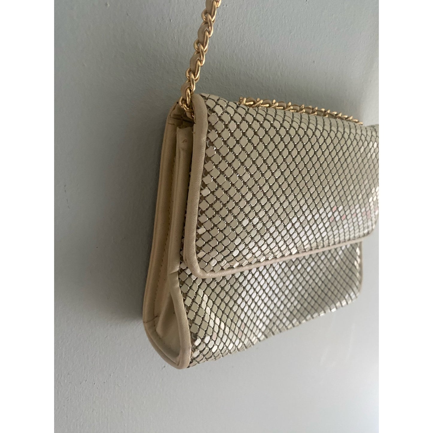 Vintage Whiting and Davis Metal Mesh Handbag