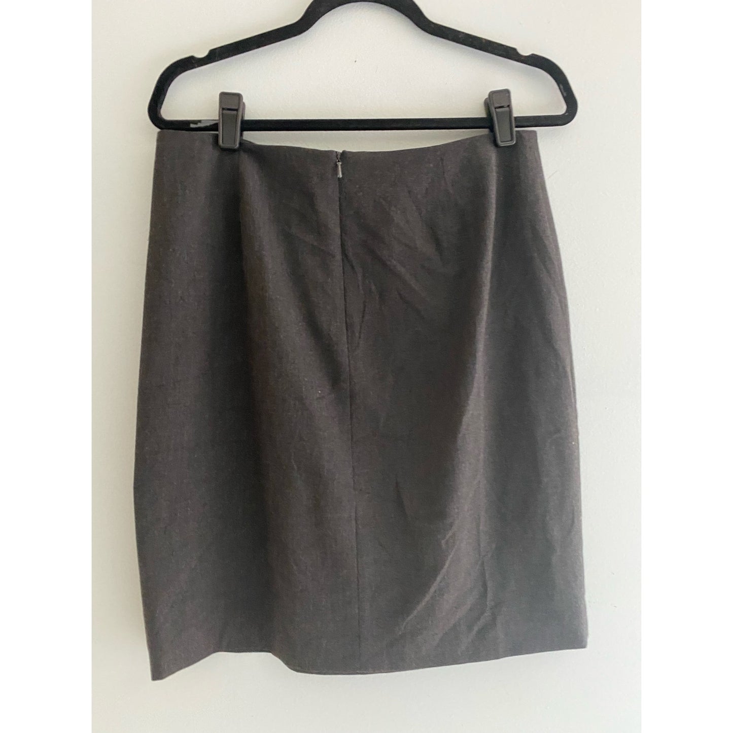 Brooks Brothers Gray Wool Pencil Skirt Size 8