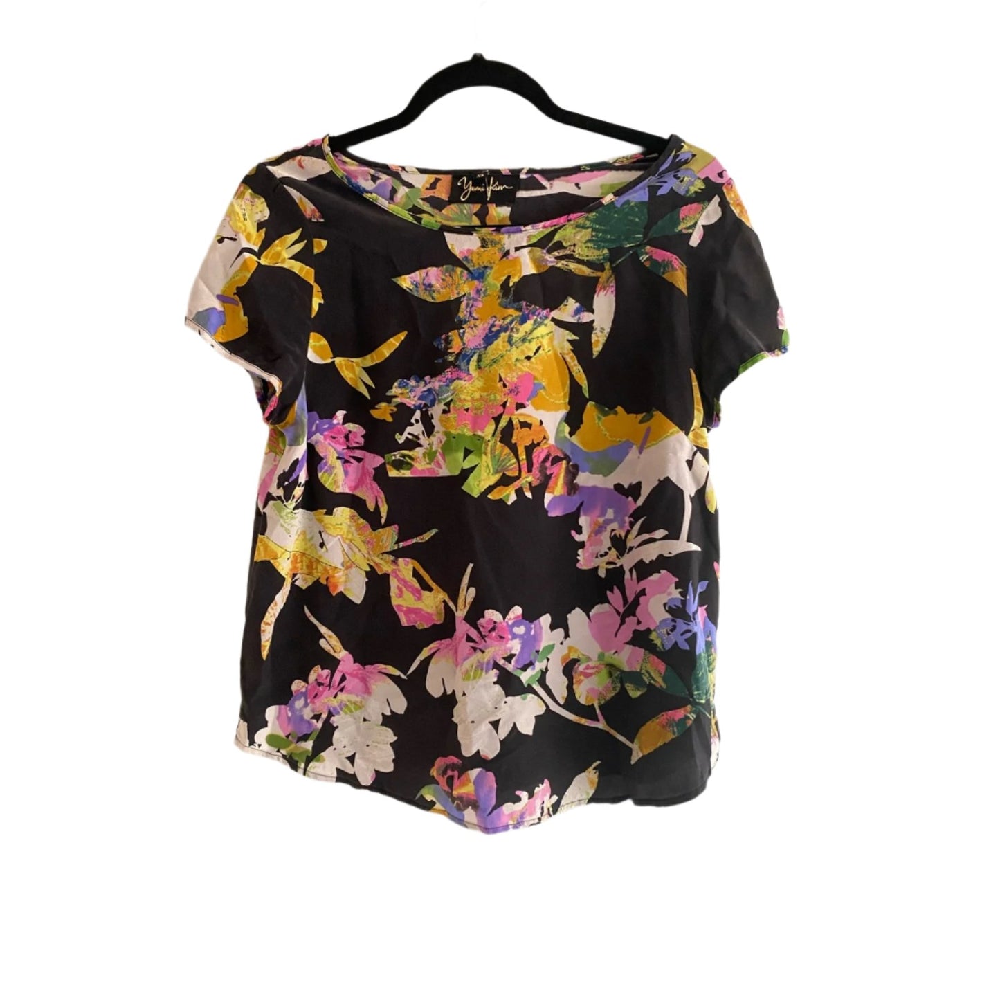 Yumi Kim Silk Floral Top Size XS