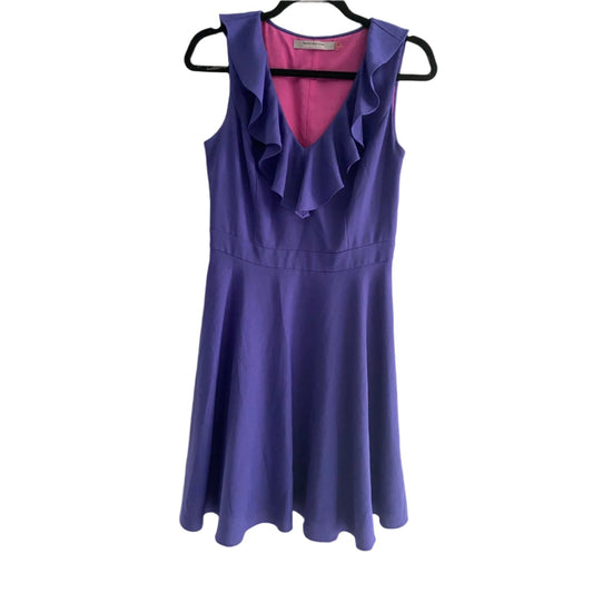 Marc New York Purple Ruffle Dress Size 6