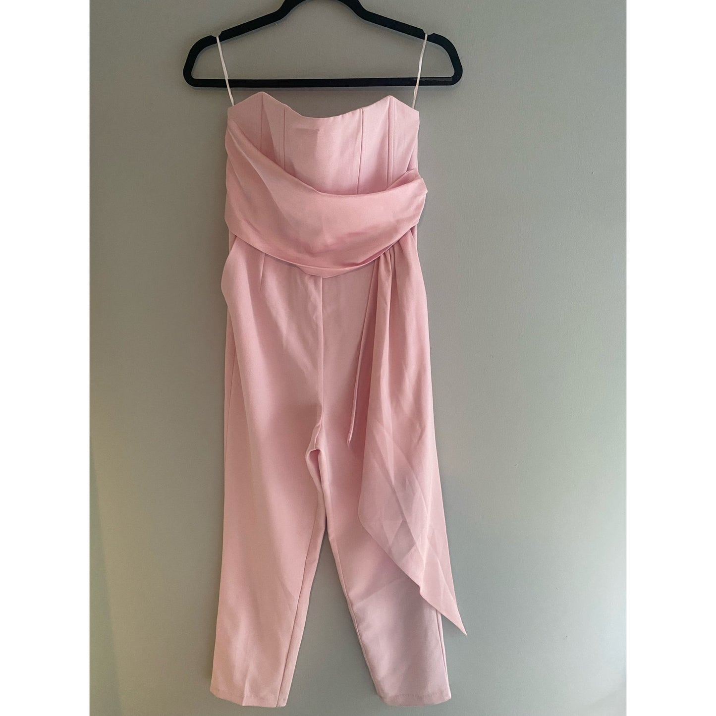 NWT Steve Madden Pink Strapless Jumpsuit Size S