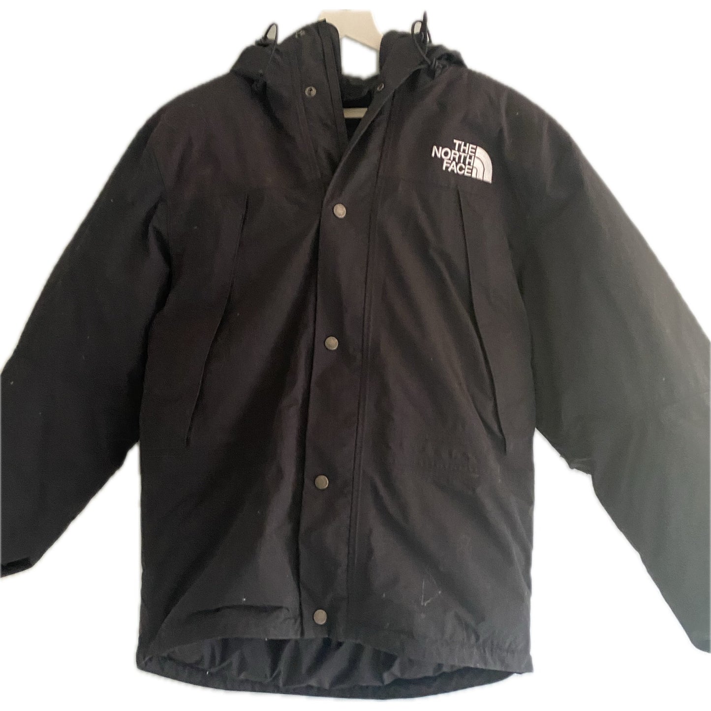 The North Face Black Puffer Parka Jacket Size S