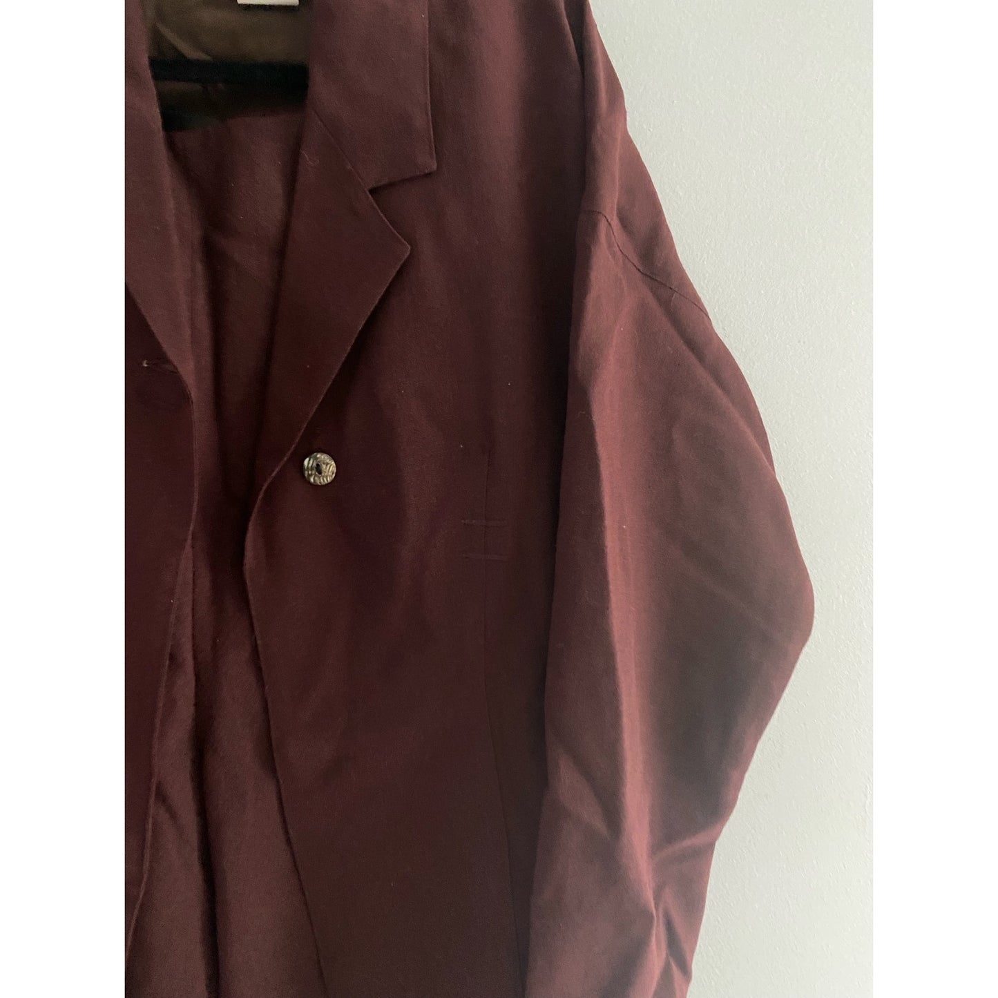 Vintage Sara Sturgeon Maroon Suit Size 2