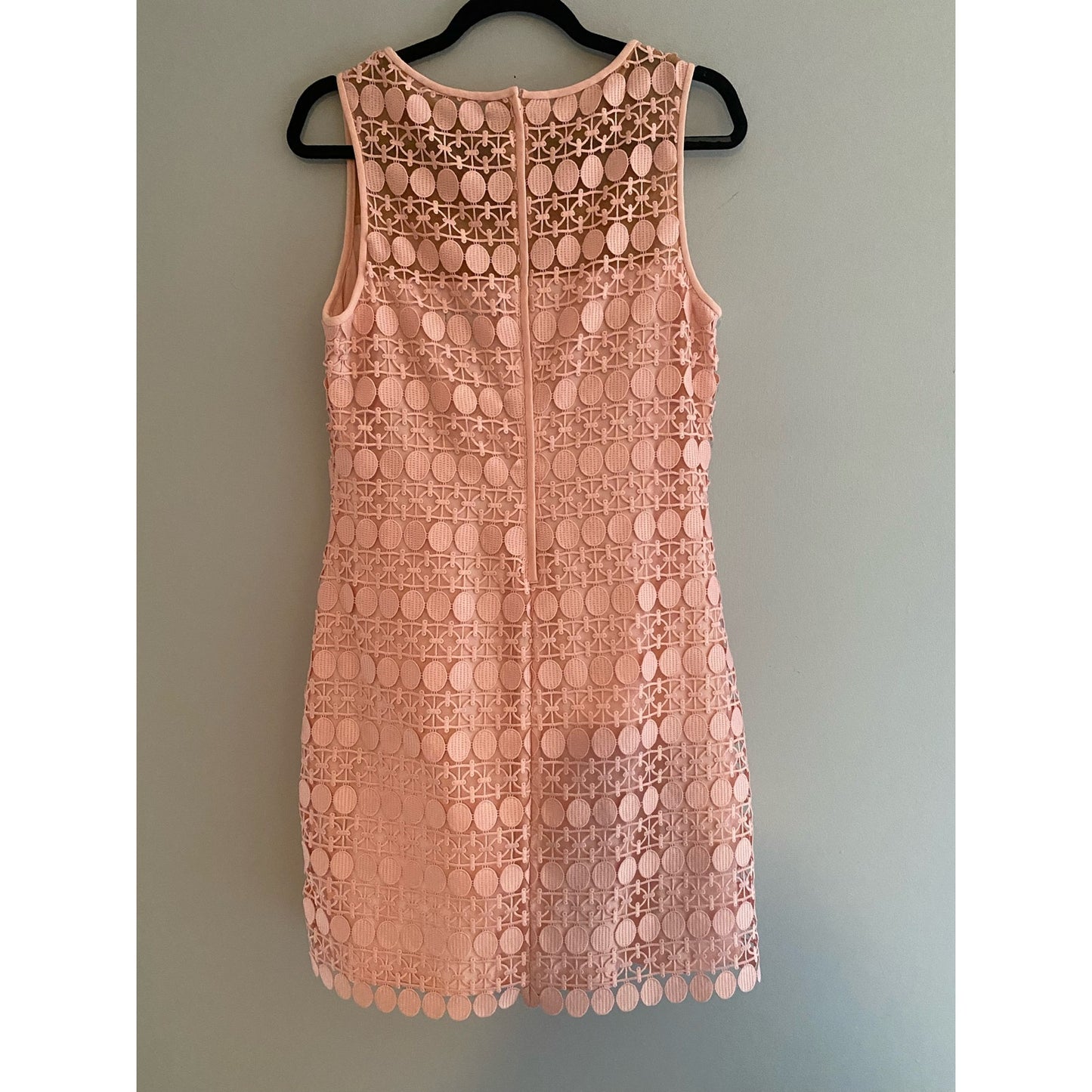 NWOT Lauren Ralph Lauren Pink Lace Overlay Dress Size 10