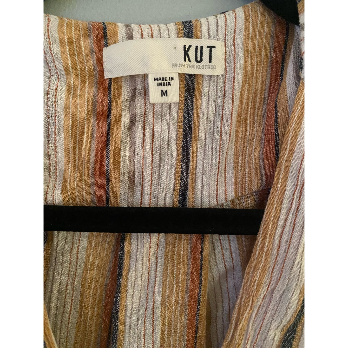 Kut From The Cloth Striped Top Size M