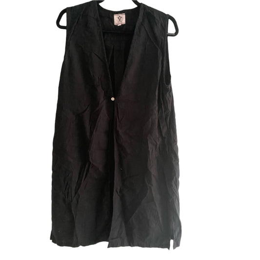 Bsbee Black Cotton Cover Up Size L