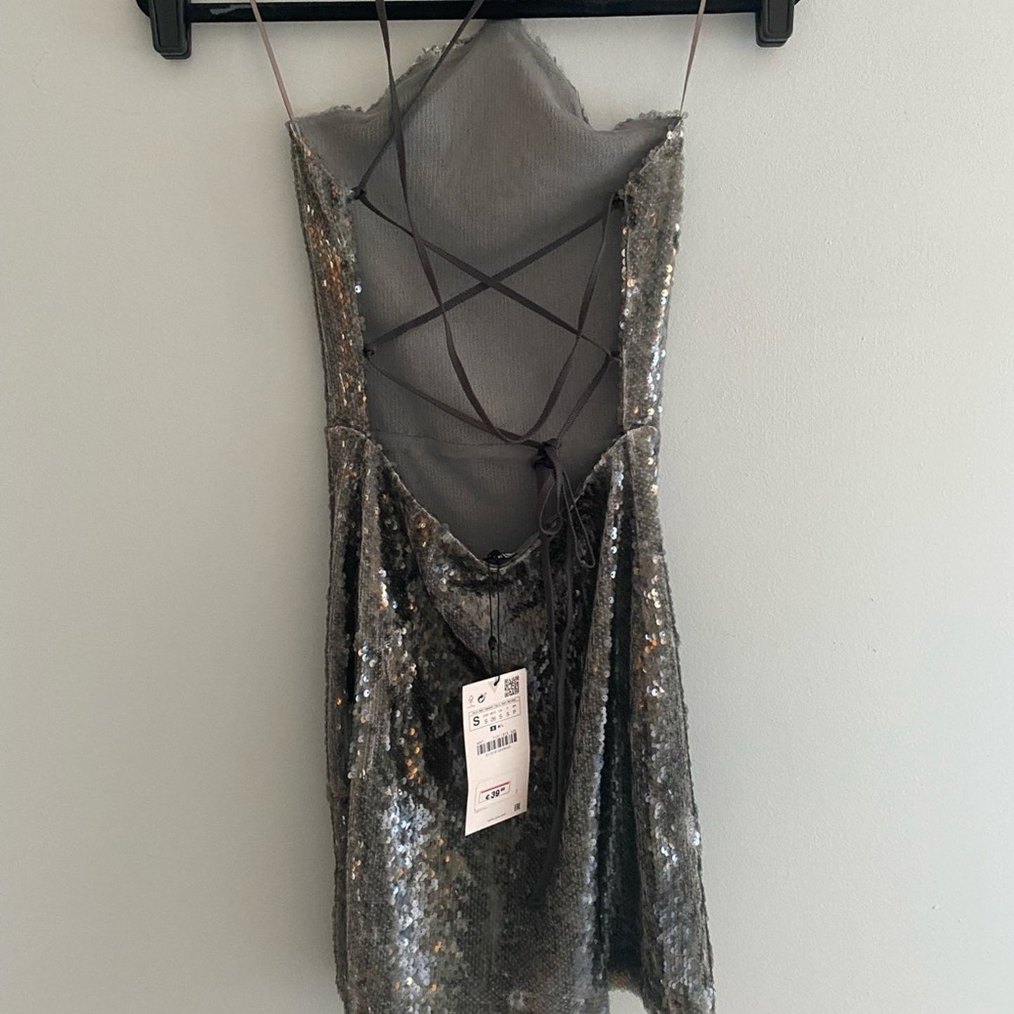 NWT Sequin Zara Dress Size S