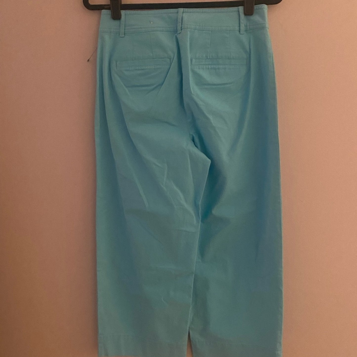 NWOT Talbots Wide Leg Crop Chinos Size 2