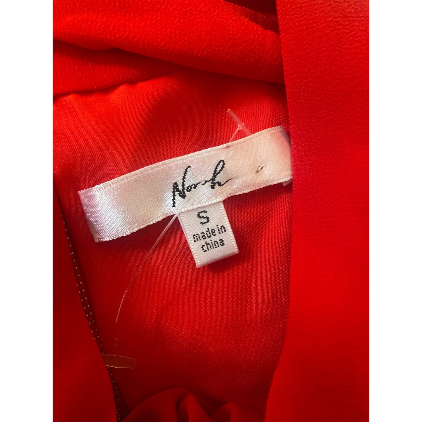 Norah Red Dress Size S