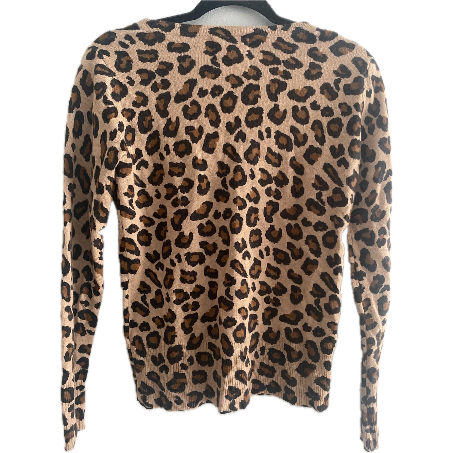 Cynthia Rowley Cashmere Animal Print Sweater Size S