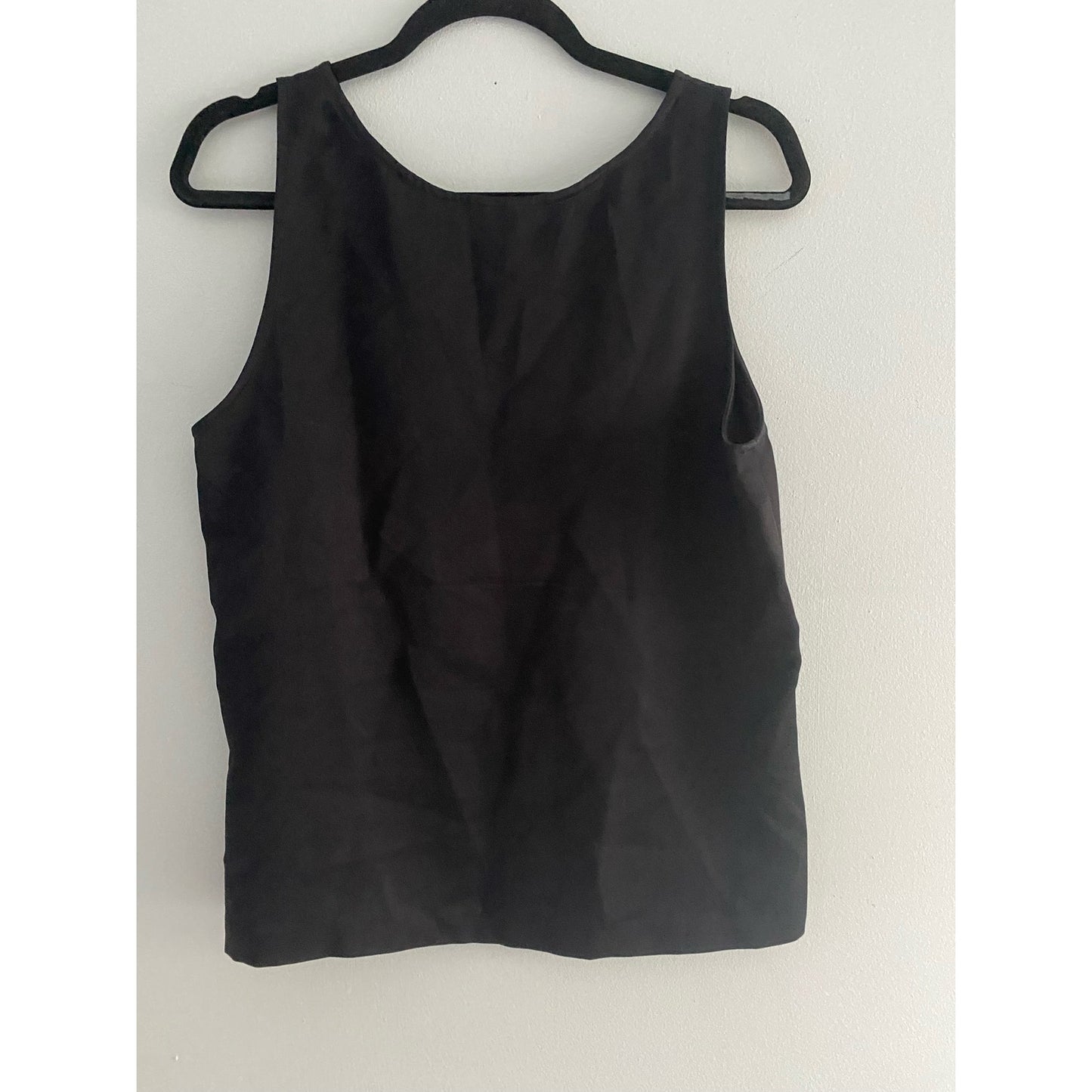 Vintage Metra Jantzen Black Top Size 12