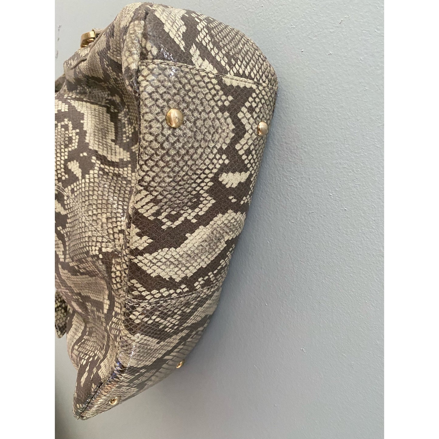 Calvin Klein Snakeskin Print Bag