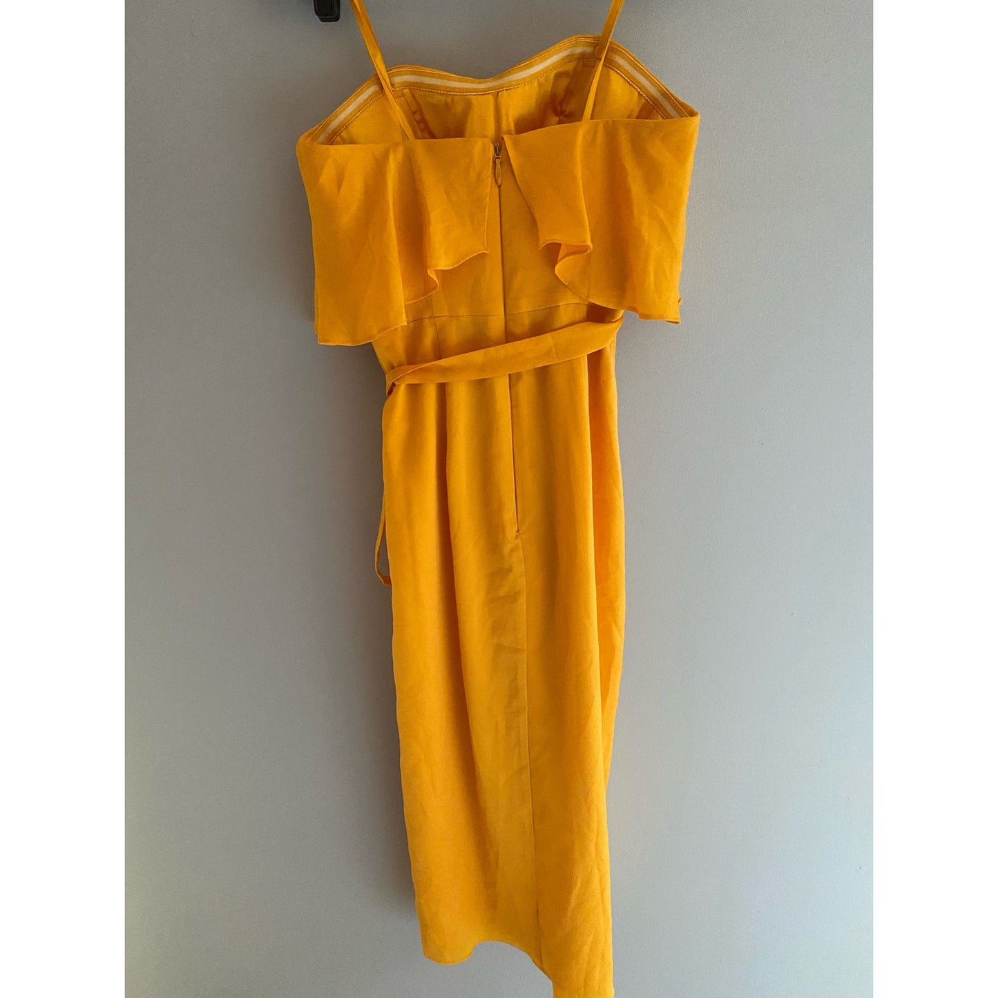 Bariano Australia Strapless Ruffle Dress Size 4