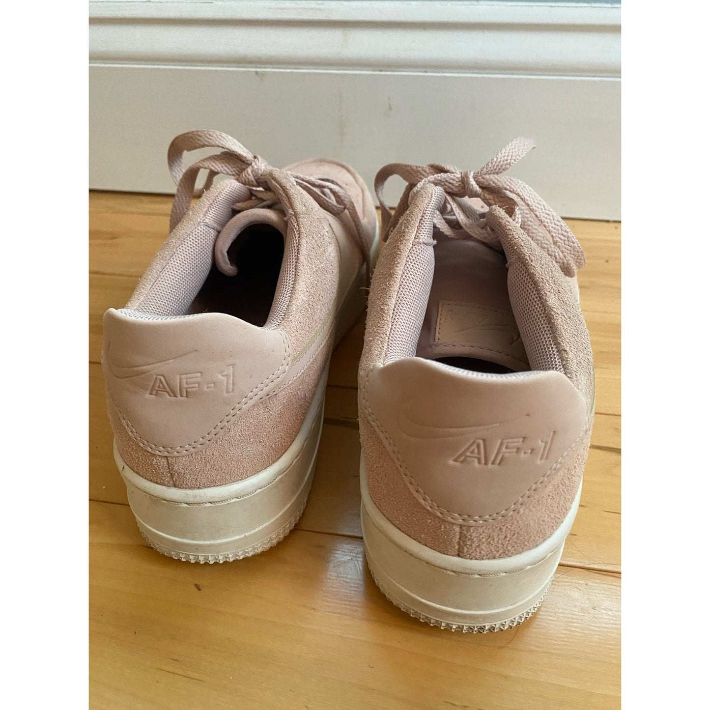 Nike Women's Air Force 1 Sage Shoes Light Pink Size 9.5