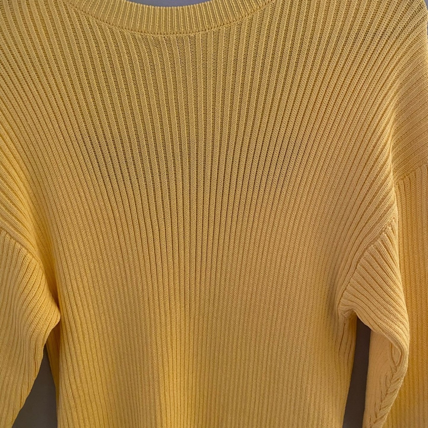 NWT Zara Yellow Ribbed Open Back Dress Size S