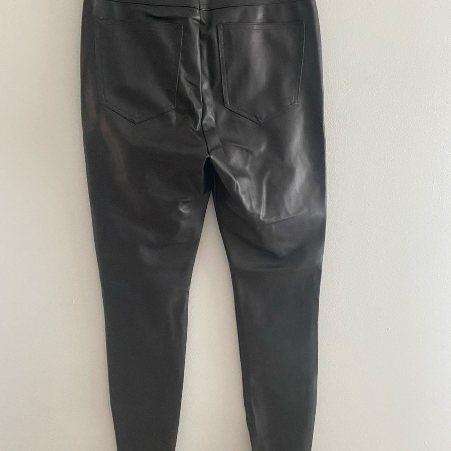 NWT Zara Faux Leather Leggings Size M