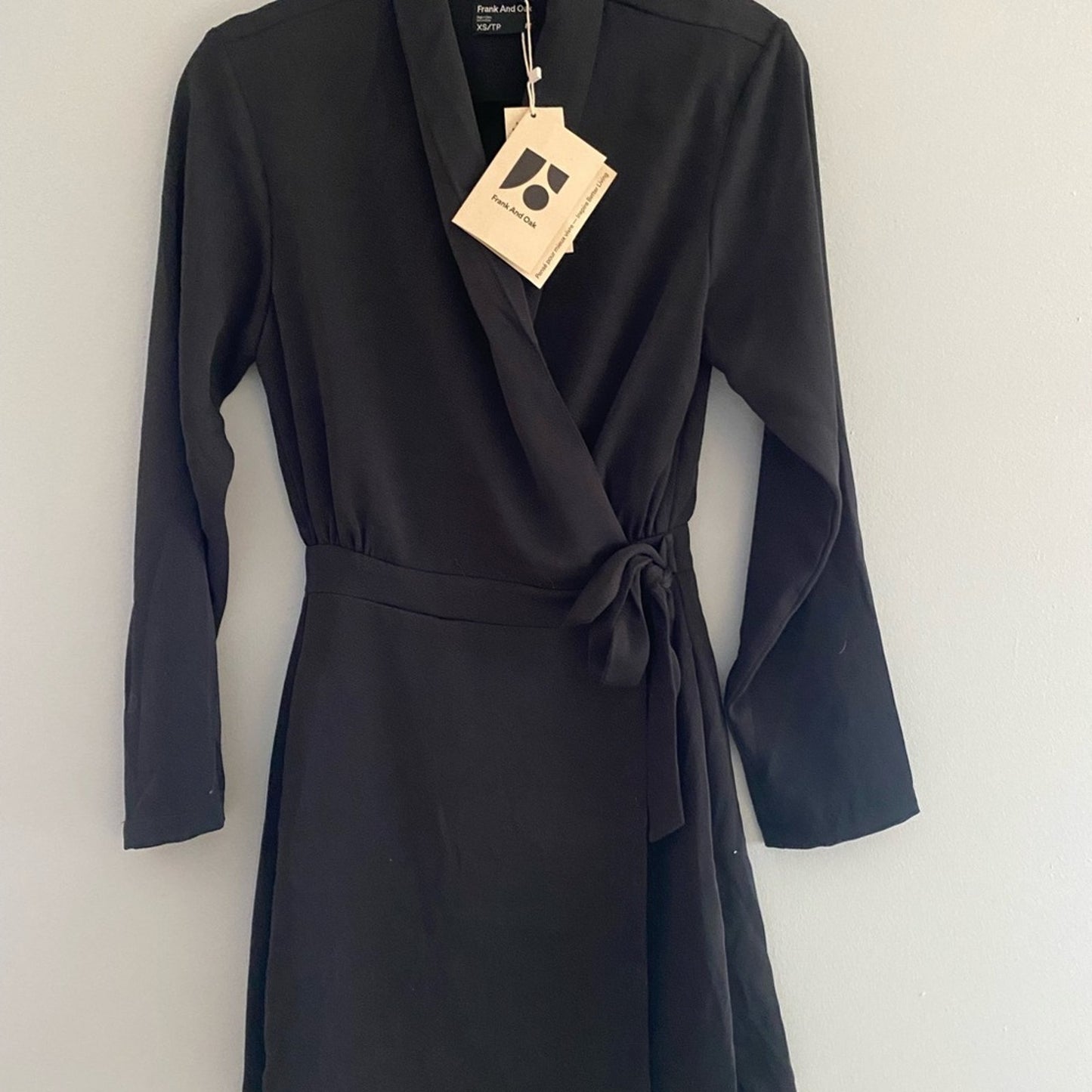 NWT Frank and Oak The Wrap Dress Size XS