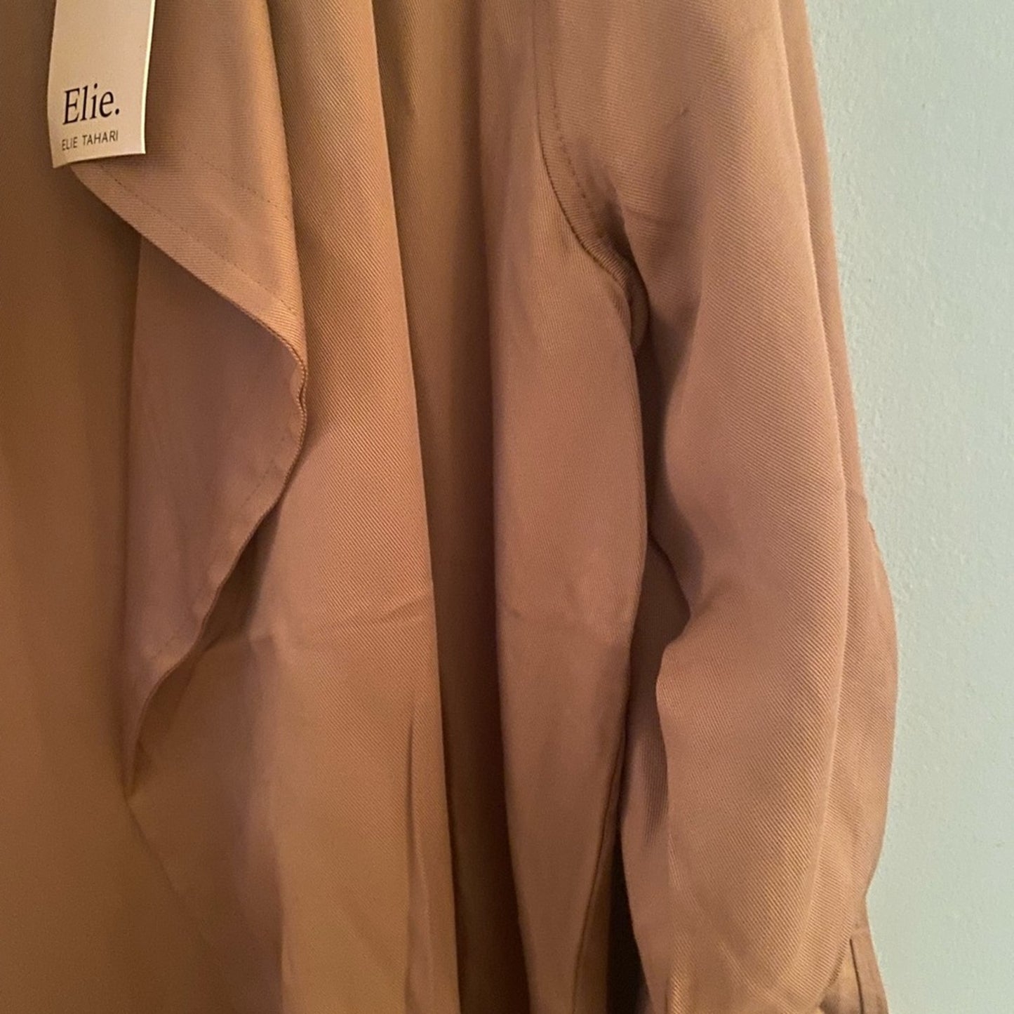 NWT Elie Elie Tahari Lyocell Coat Size S