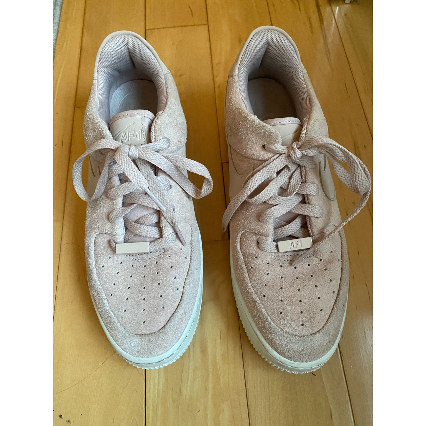 Nike Women's Air Force 1 Sage Shoes Light Pink Size 9.5