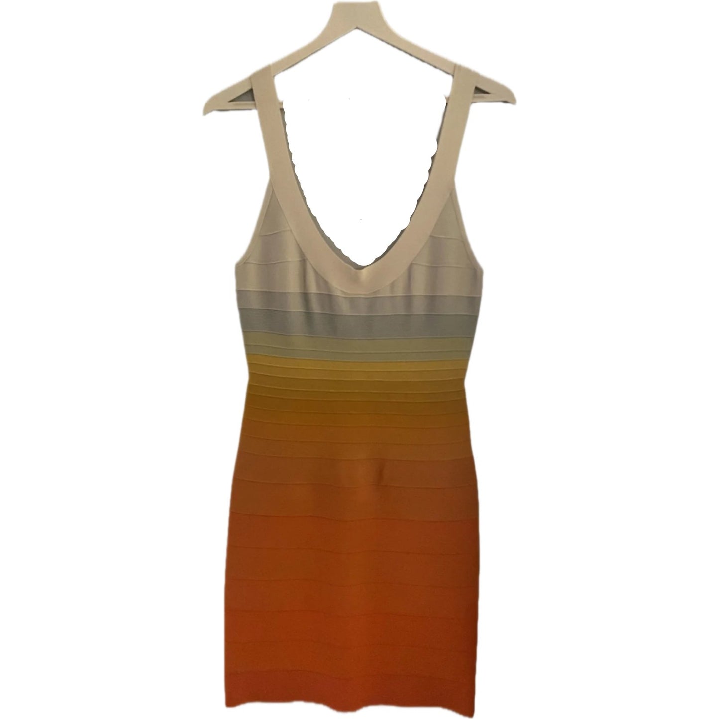 Herve Leger Multicolored Bandage Dress Size M