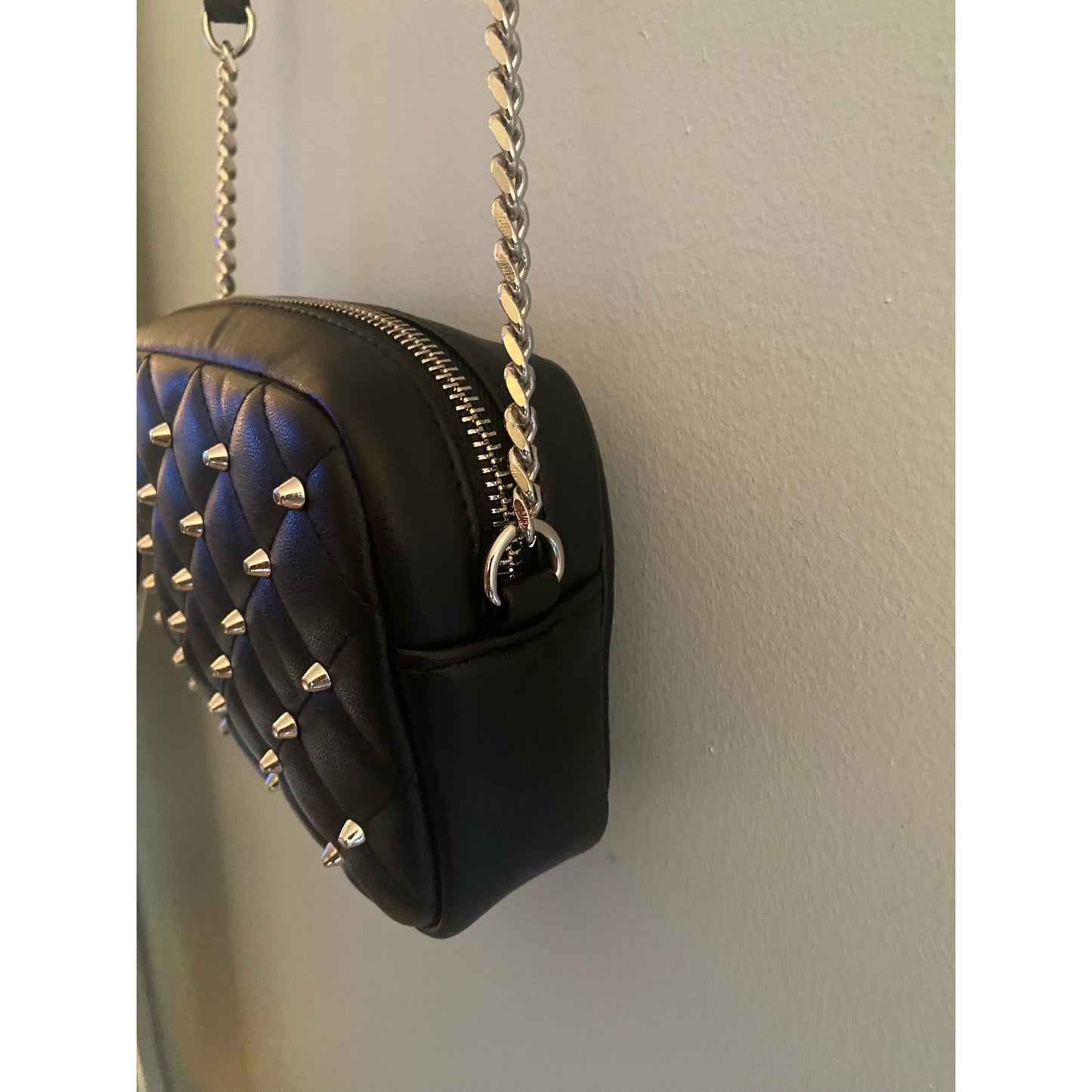 NWOT Rebecca Minkoff Studded Crossbody Bag in Black