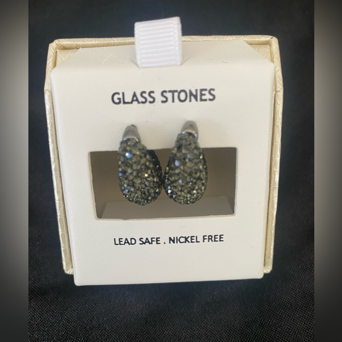 NIB House of Harlow Glass Stone Earrings