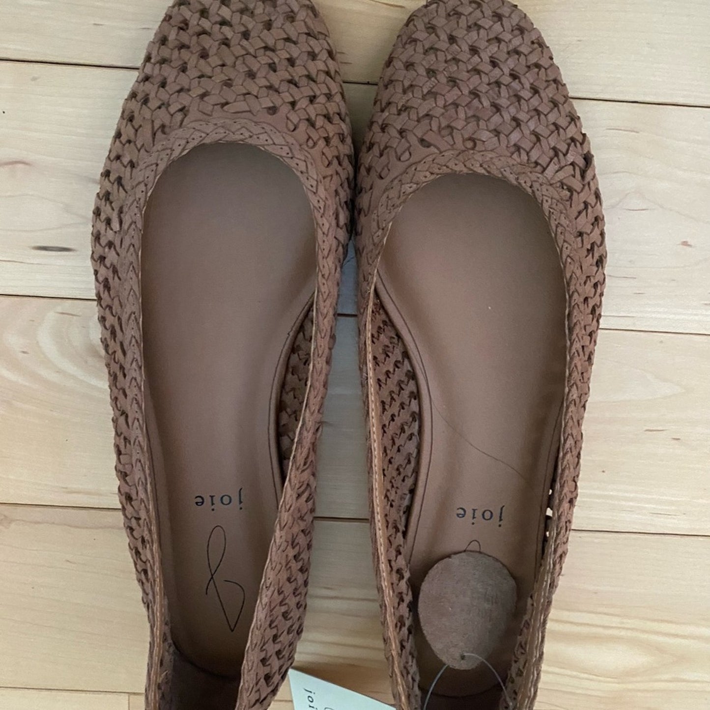 NWT Joie Leather Ballet Flats Size 7.5