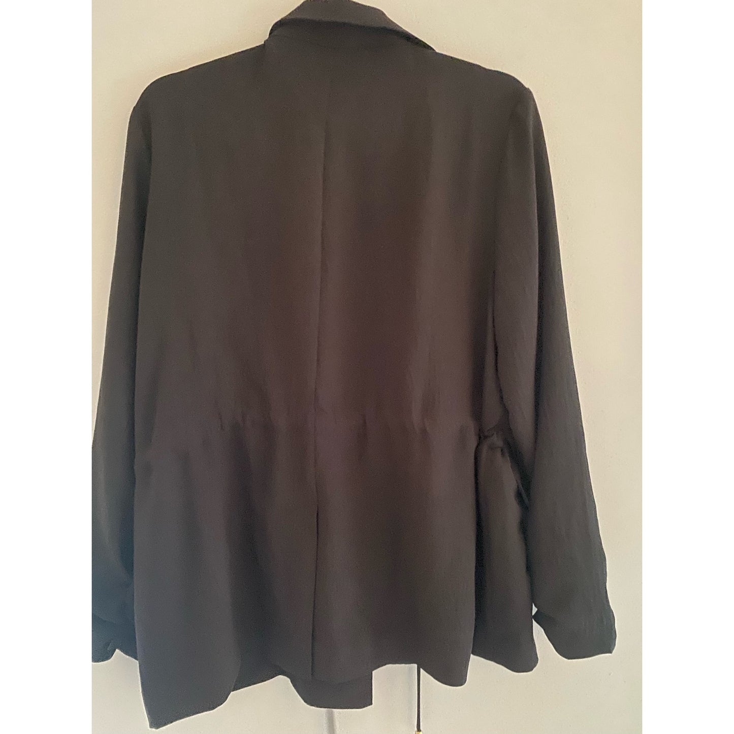 NWOT H Halston Black Jacket Size L