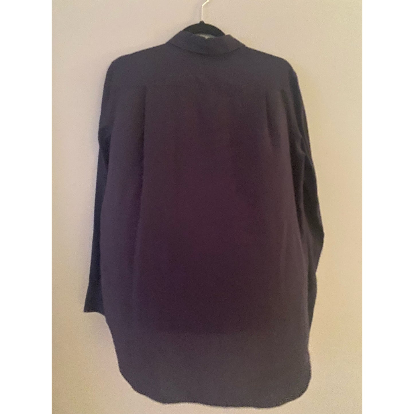 Uniqlo Navy Rayon Shirt Size M