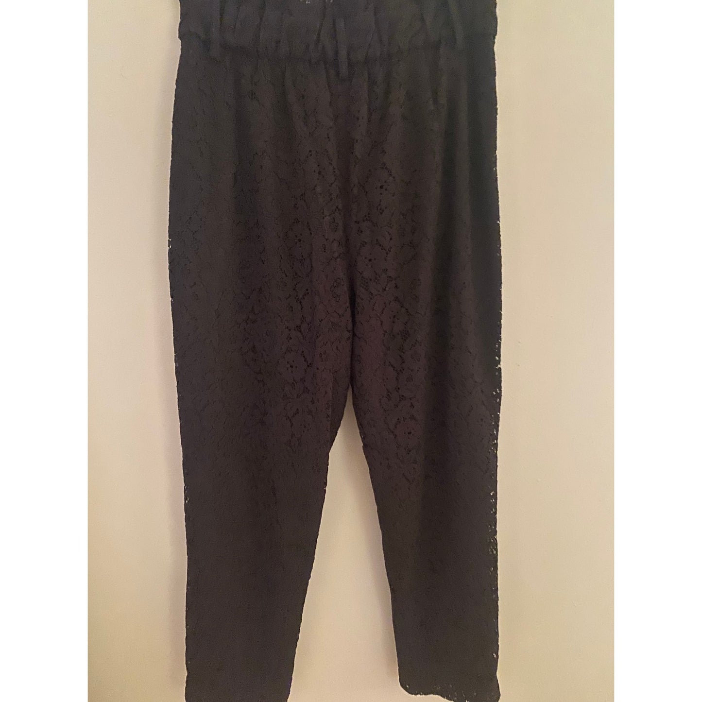 J. Crew Black Lace Pants Size 12T