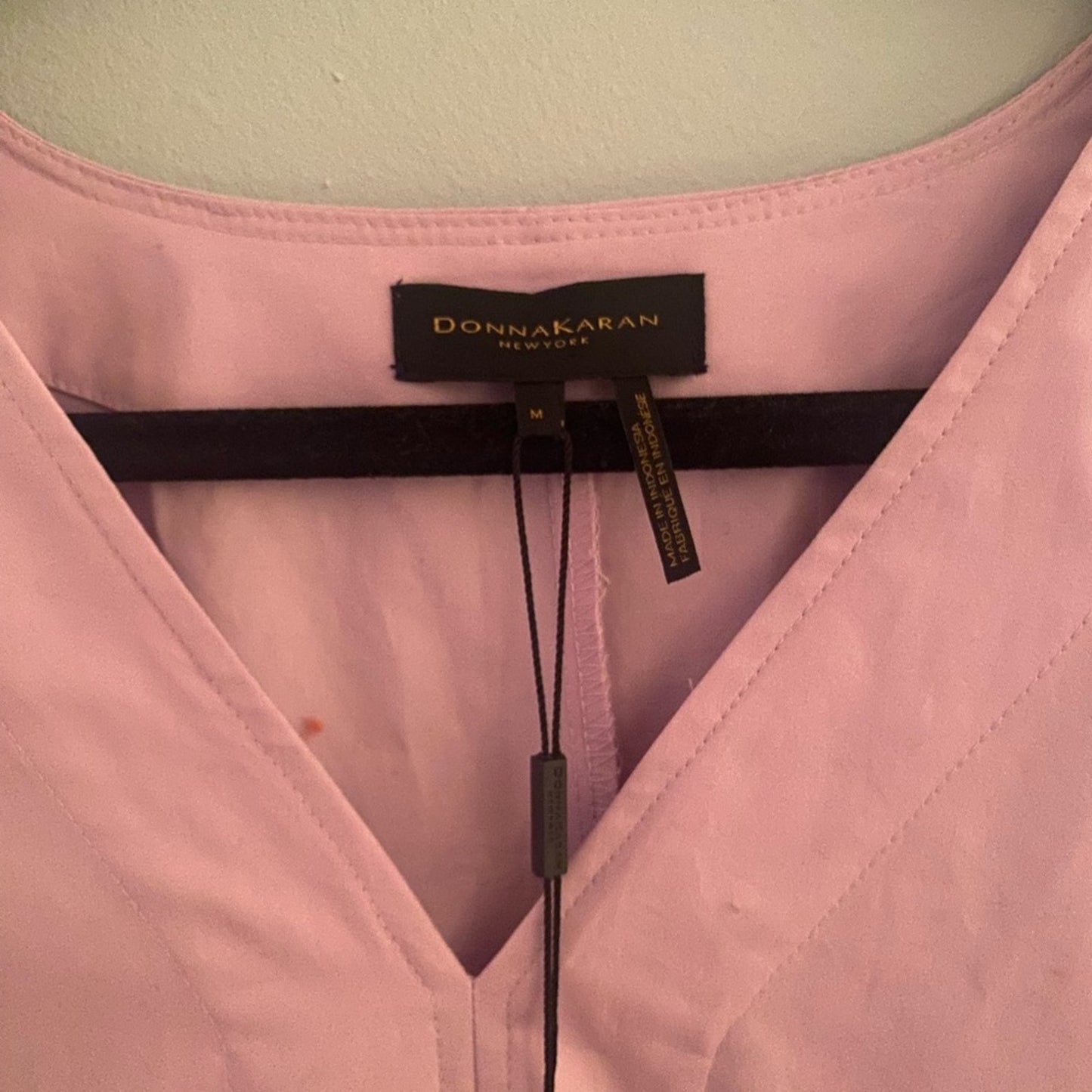 NWT Donna Karan Lilac Top  Size M