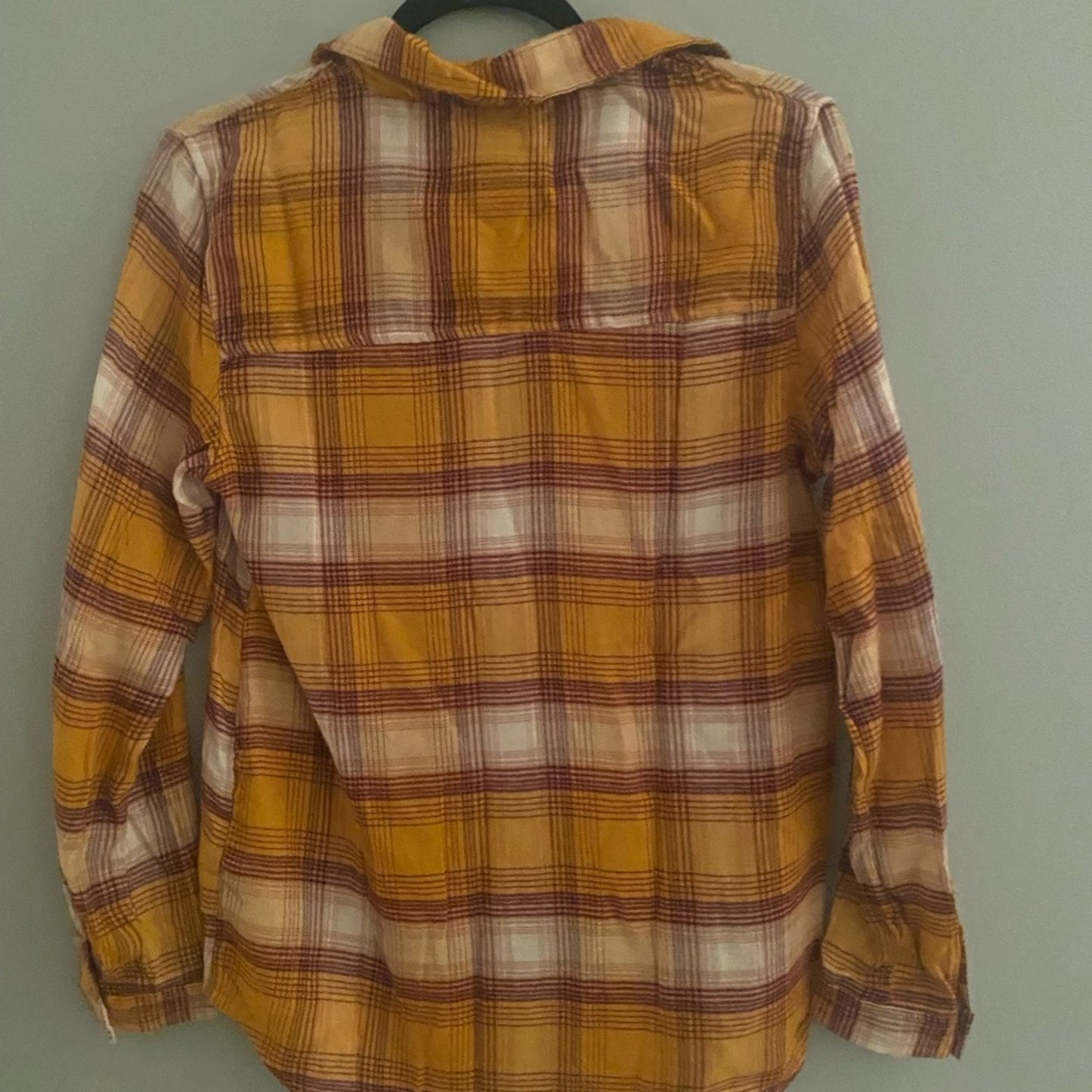 NWT C & C California Flannel Plaid Shirt Size S