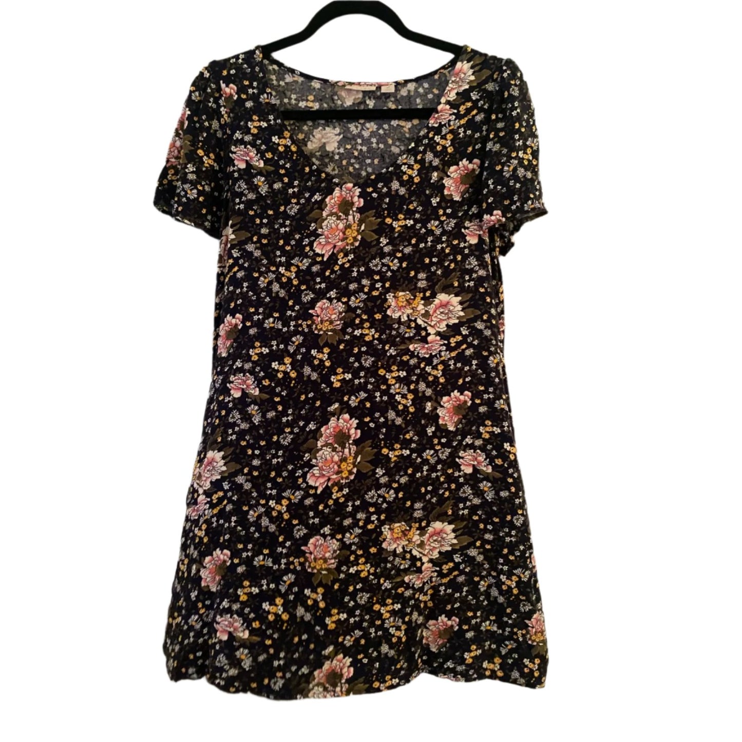 Hinge Floral T-Shirt Dress Size XS