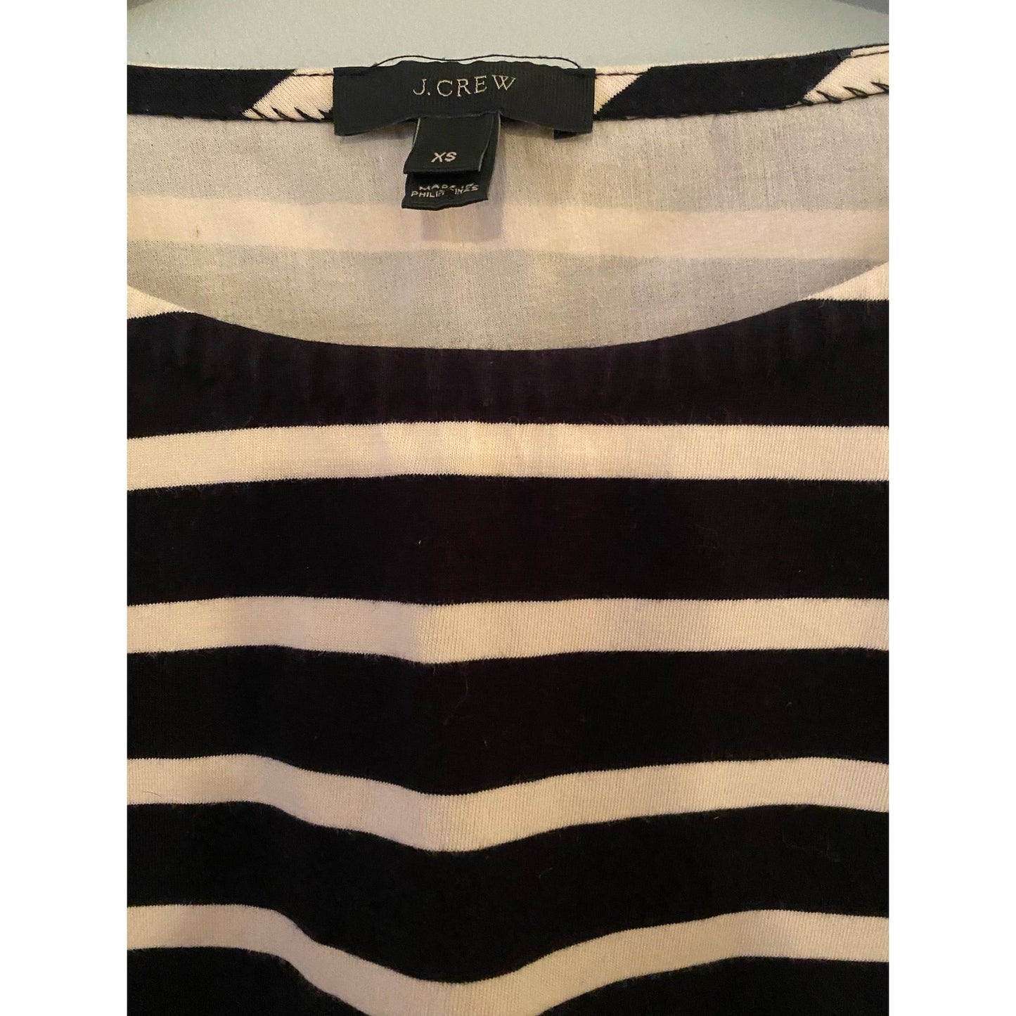 NWOT J. Crew Stiped Top Size XS