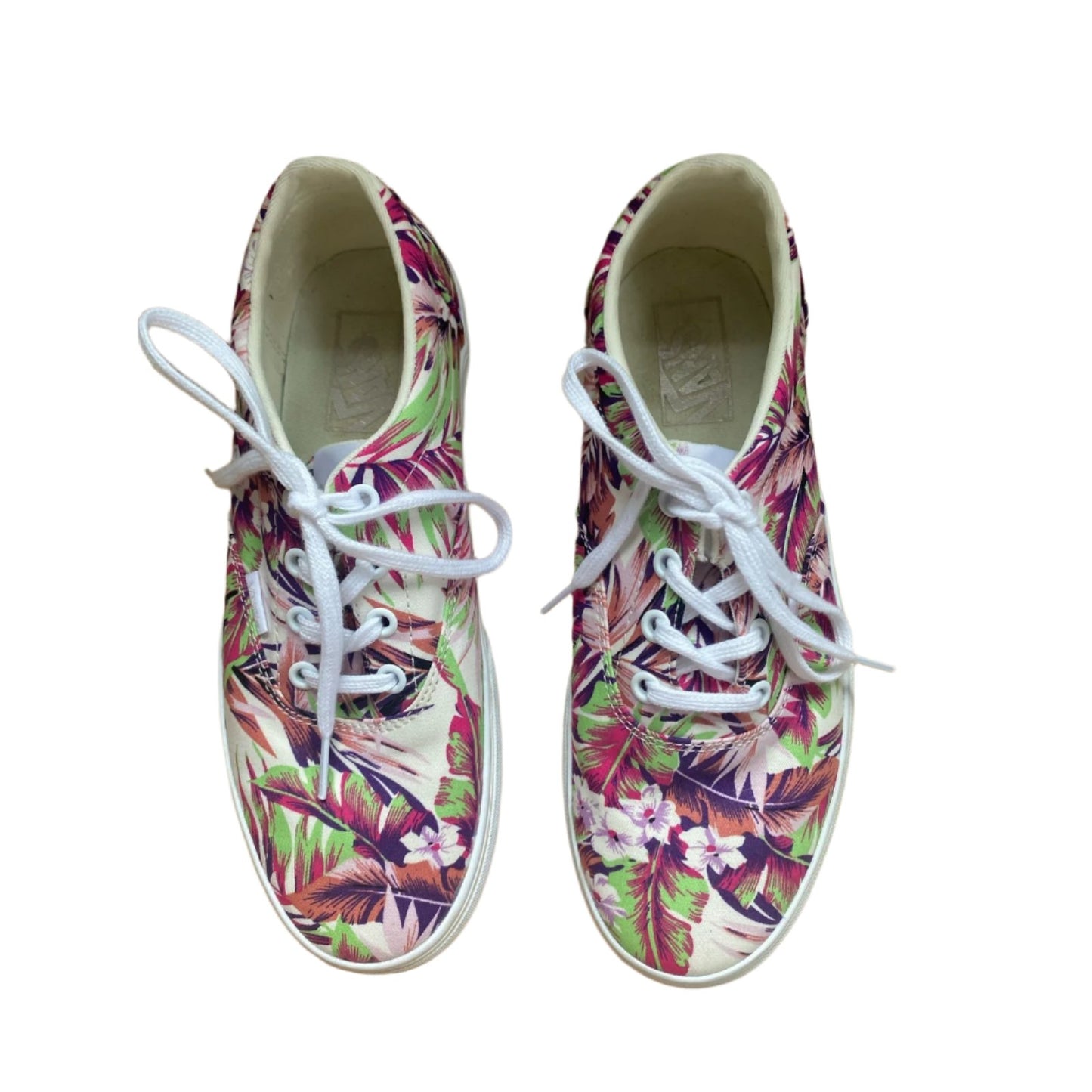 Vans Hawaiian Print Sneakers Size 8.5