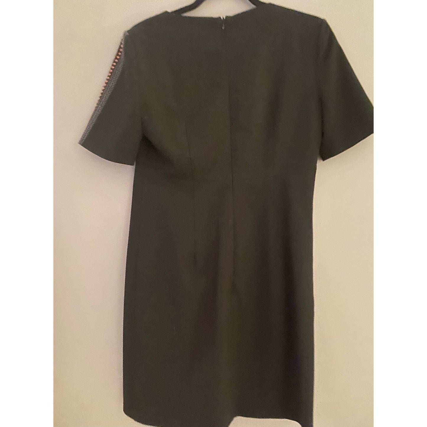 Nanette Lepore Ceylon Splitneck Embroidered Short Sleeve Dress Women's Size 2