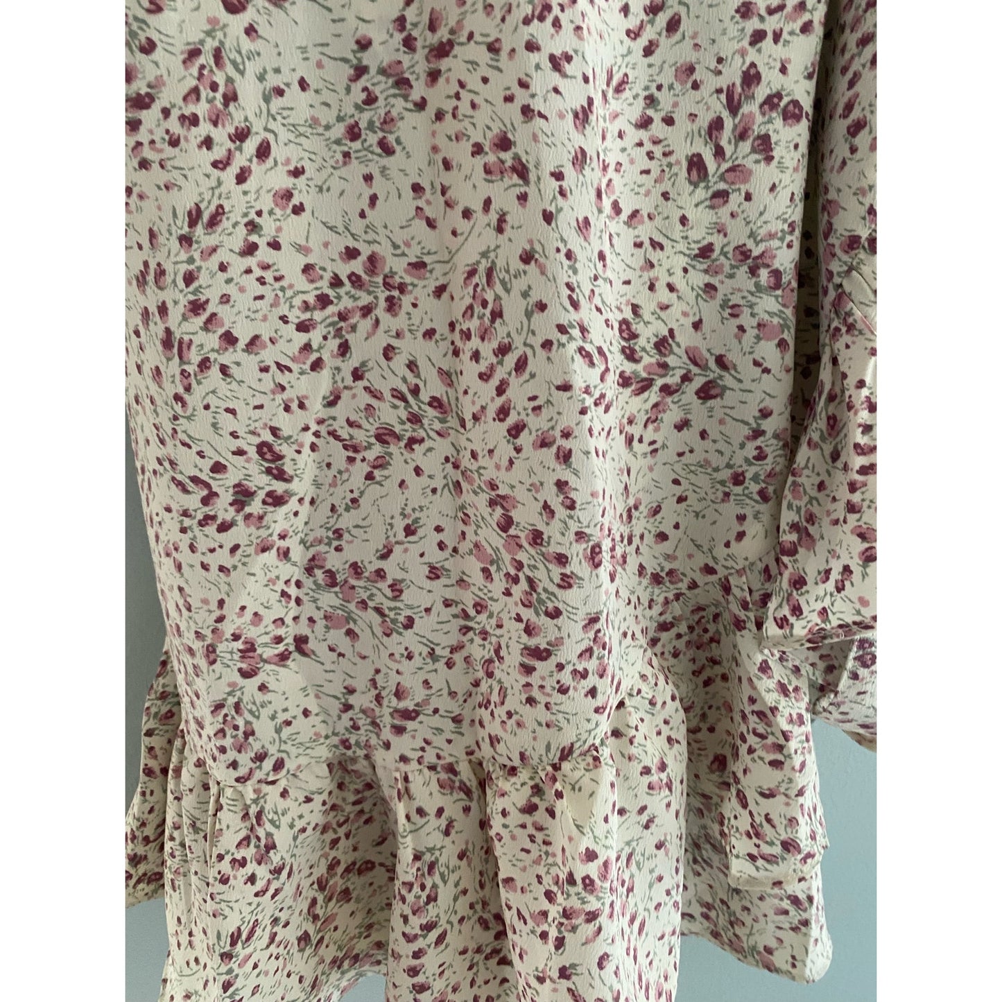 NWOT Lovestitch Floral Wrap Dress Size S