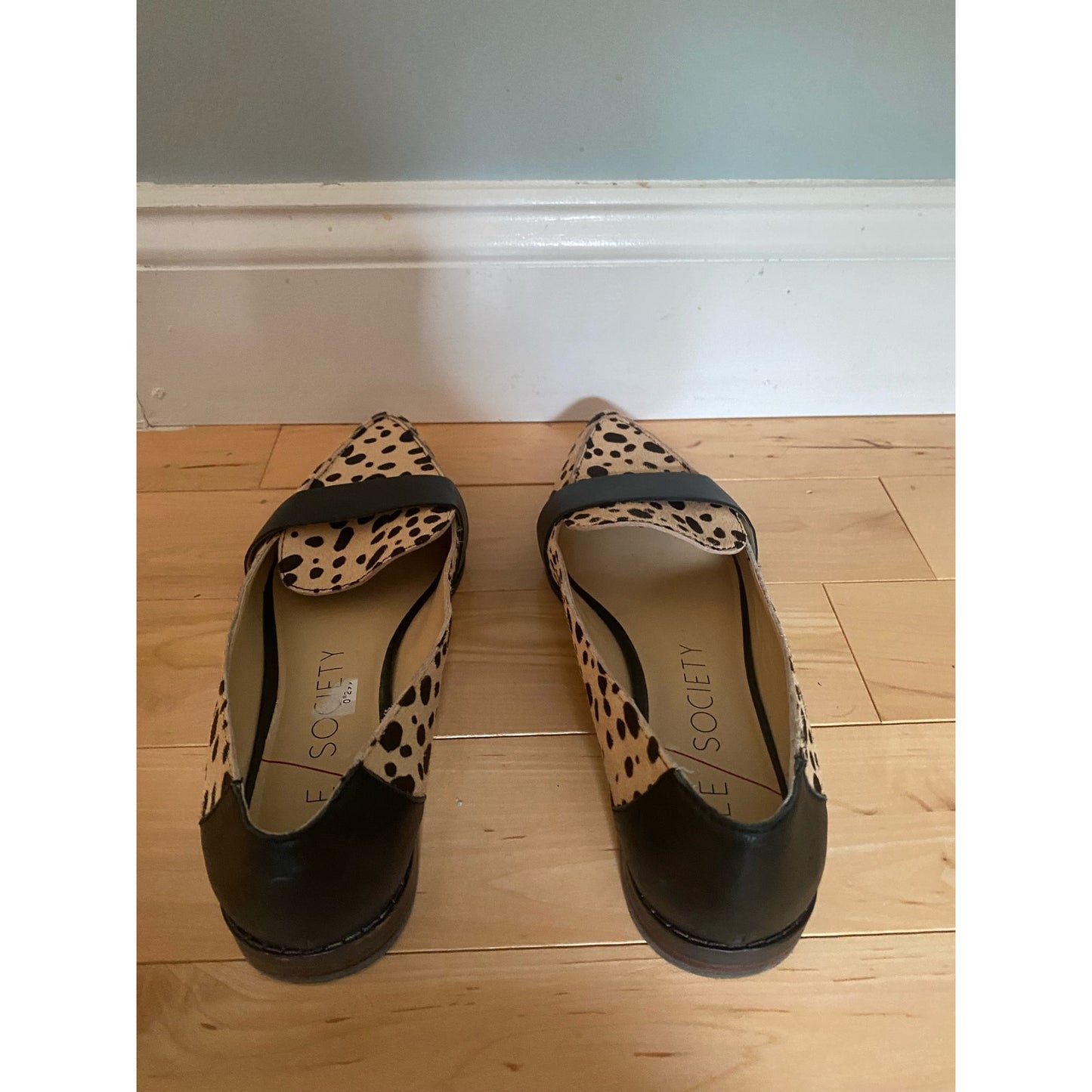 Sole Society Cheetah Print Hair Pointed Shoes Size 9.5