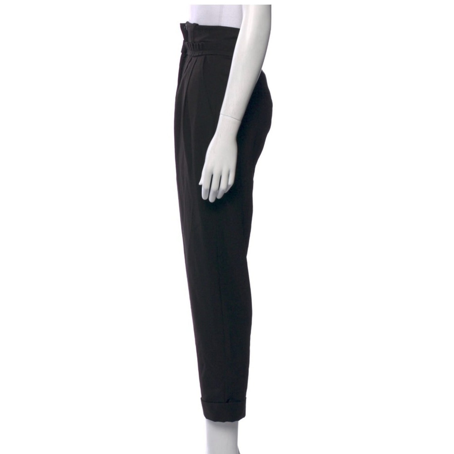 NWT Nicholas Black Twill High-Waisted Pants Size 2