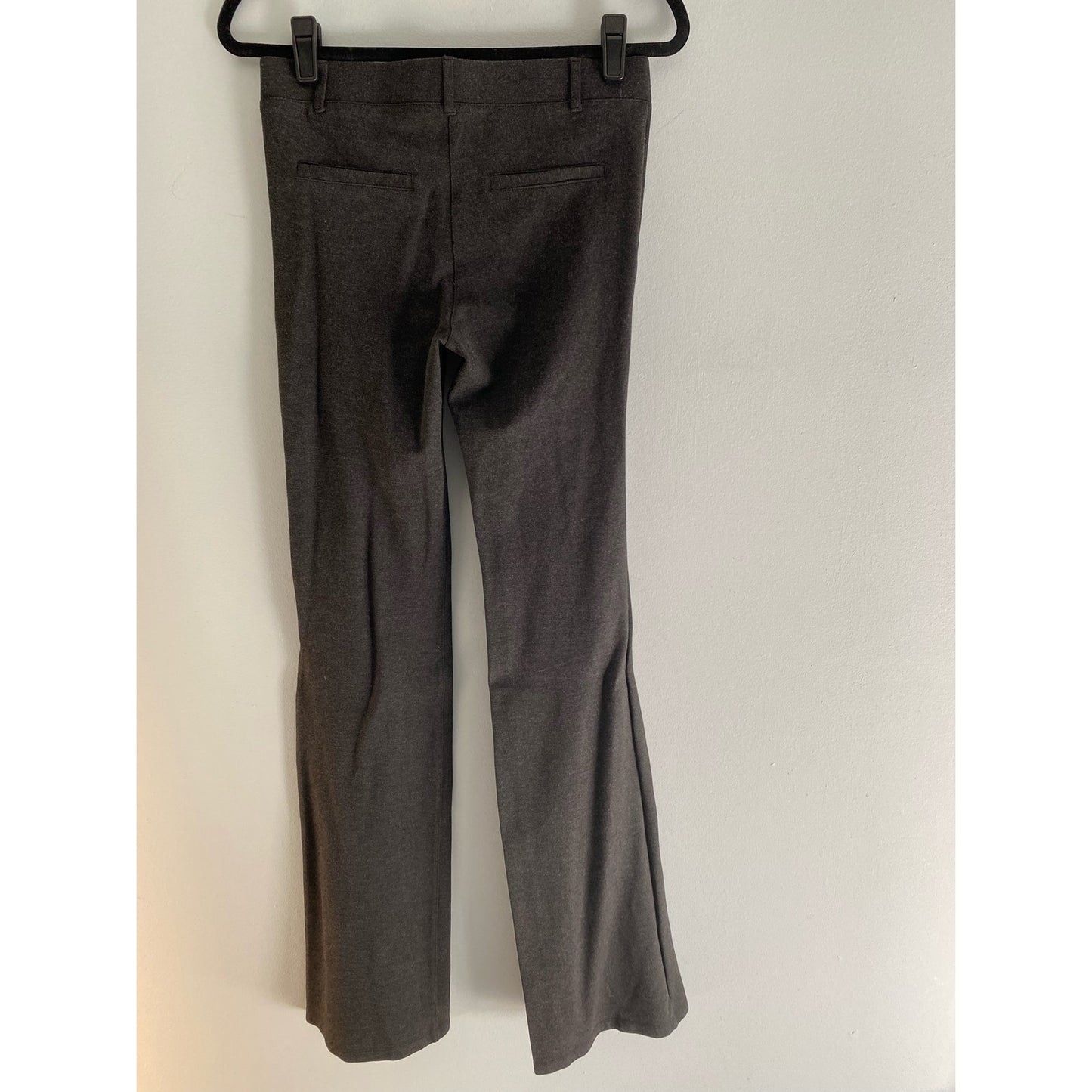 Betabrand Dress Yoga Pant in Charcoal Size S Long