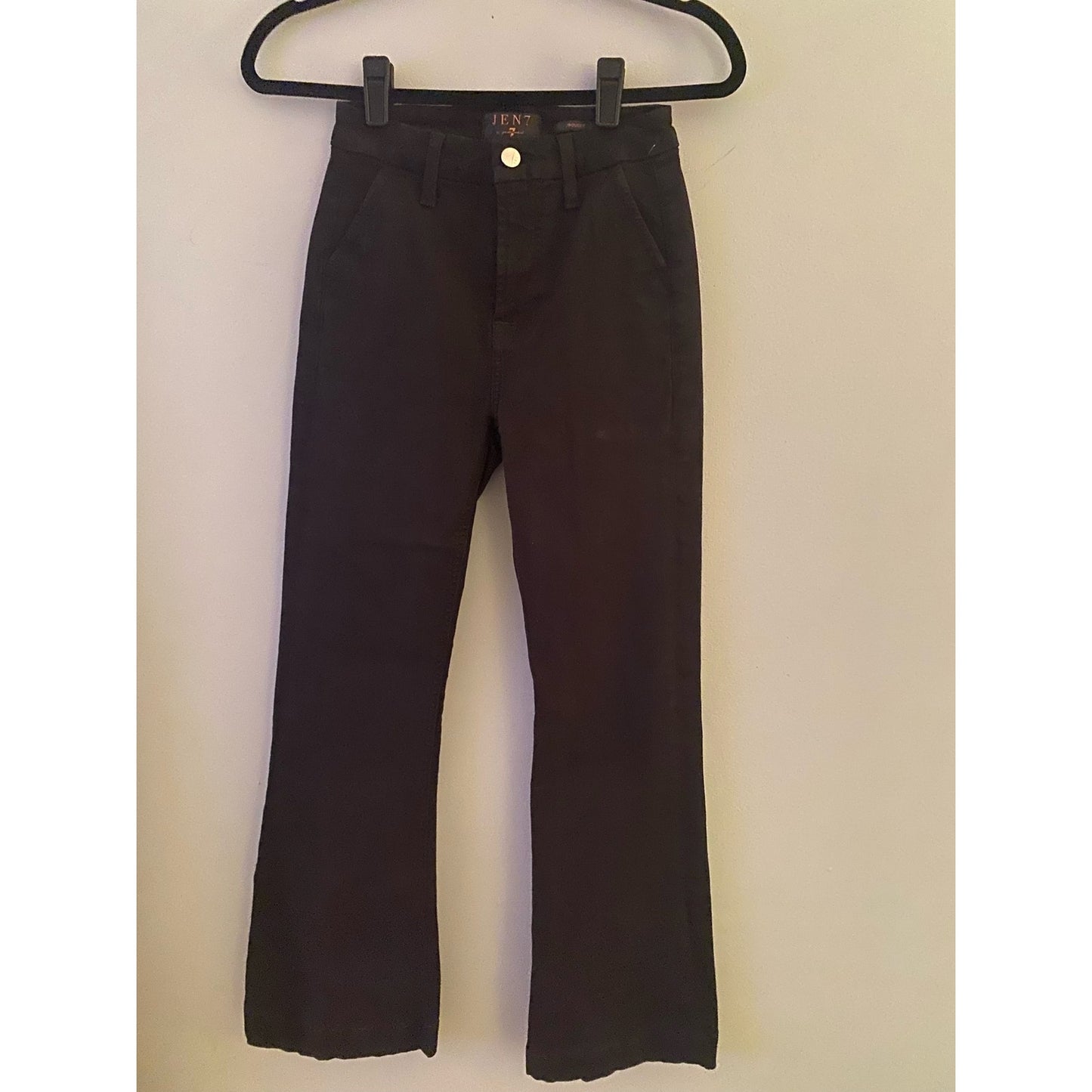 Jen 7 By 7 For All Mankind Black Pants Size 00