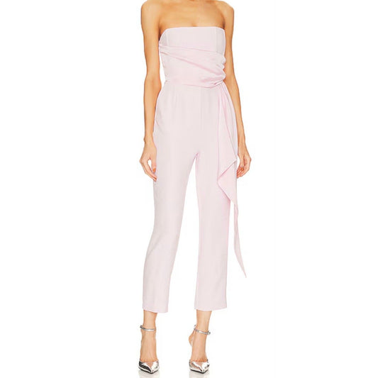 NWT Steve Madden Pink Strapless Jumpsuit Size S