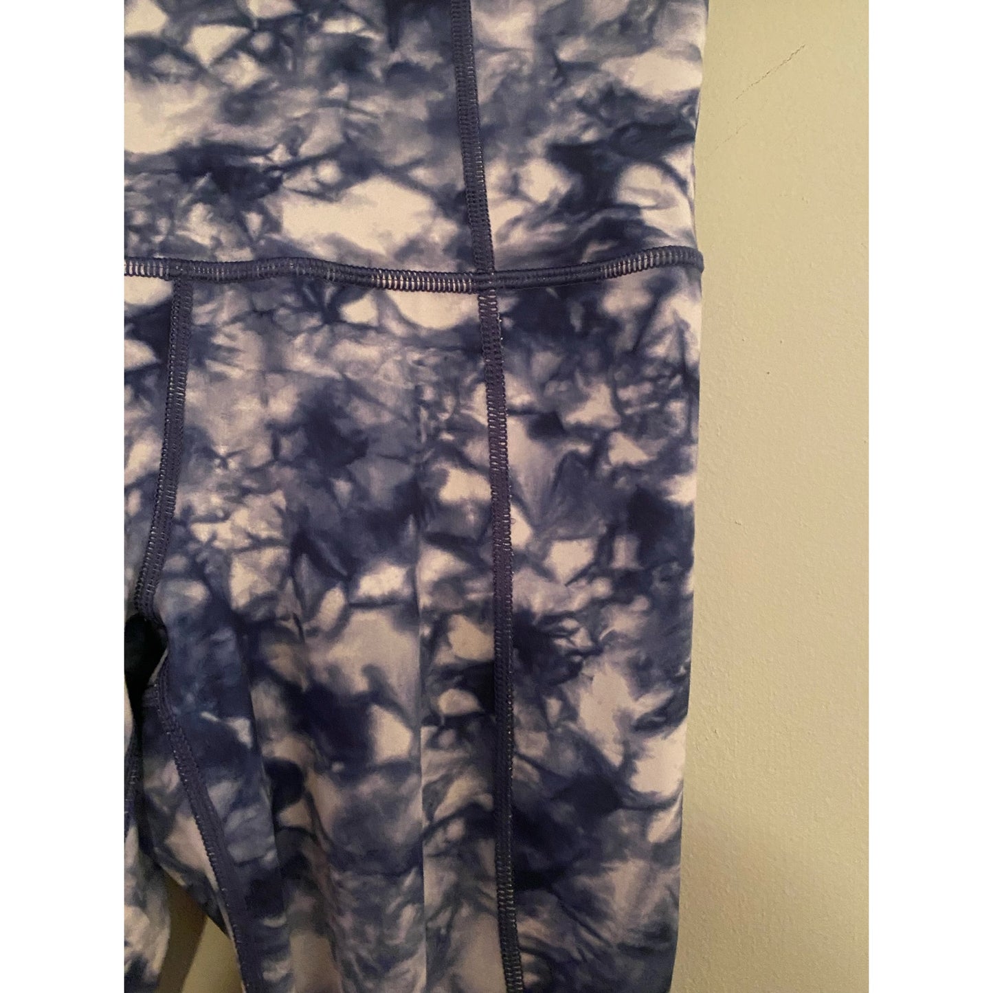 Athleta Blue Tie Dye Leggings Size XS