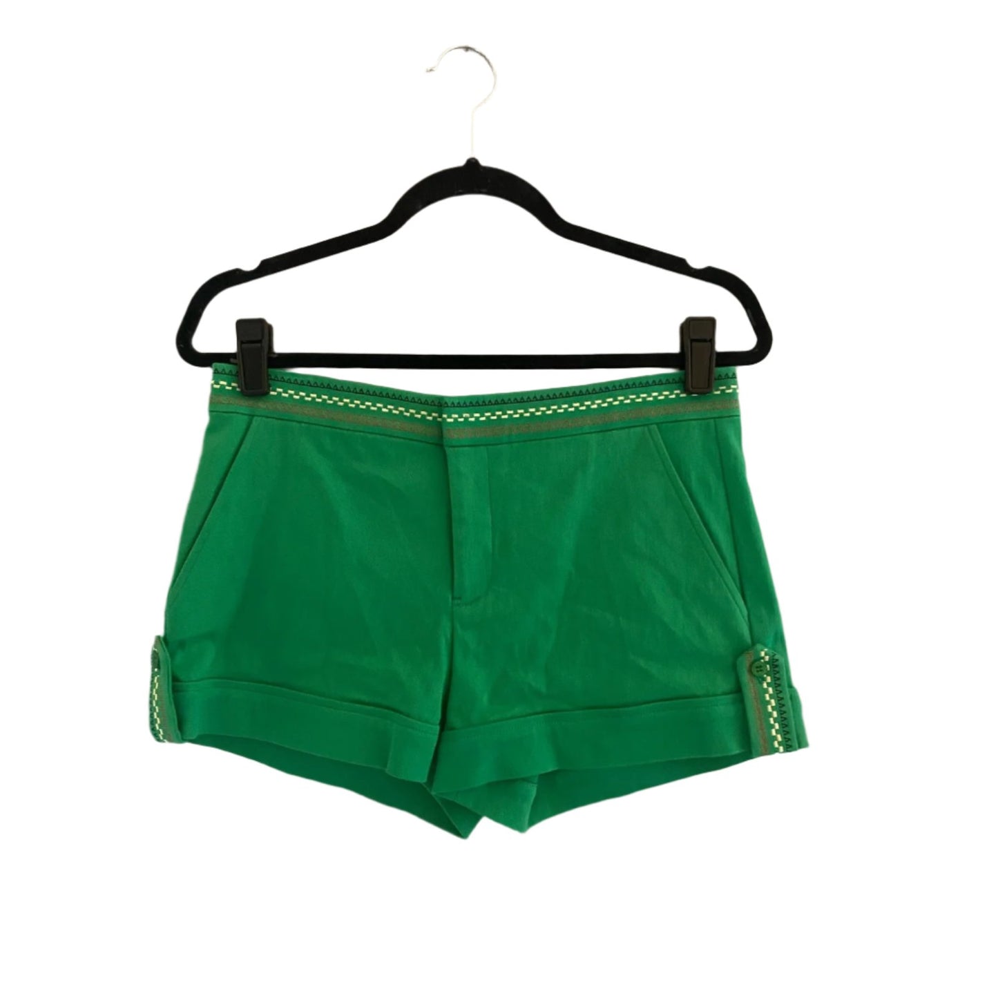 Hale Bob Women’s Green Shorts Size 6