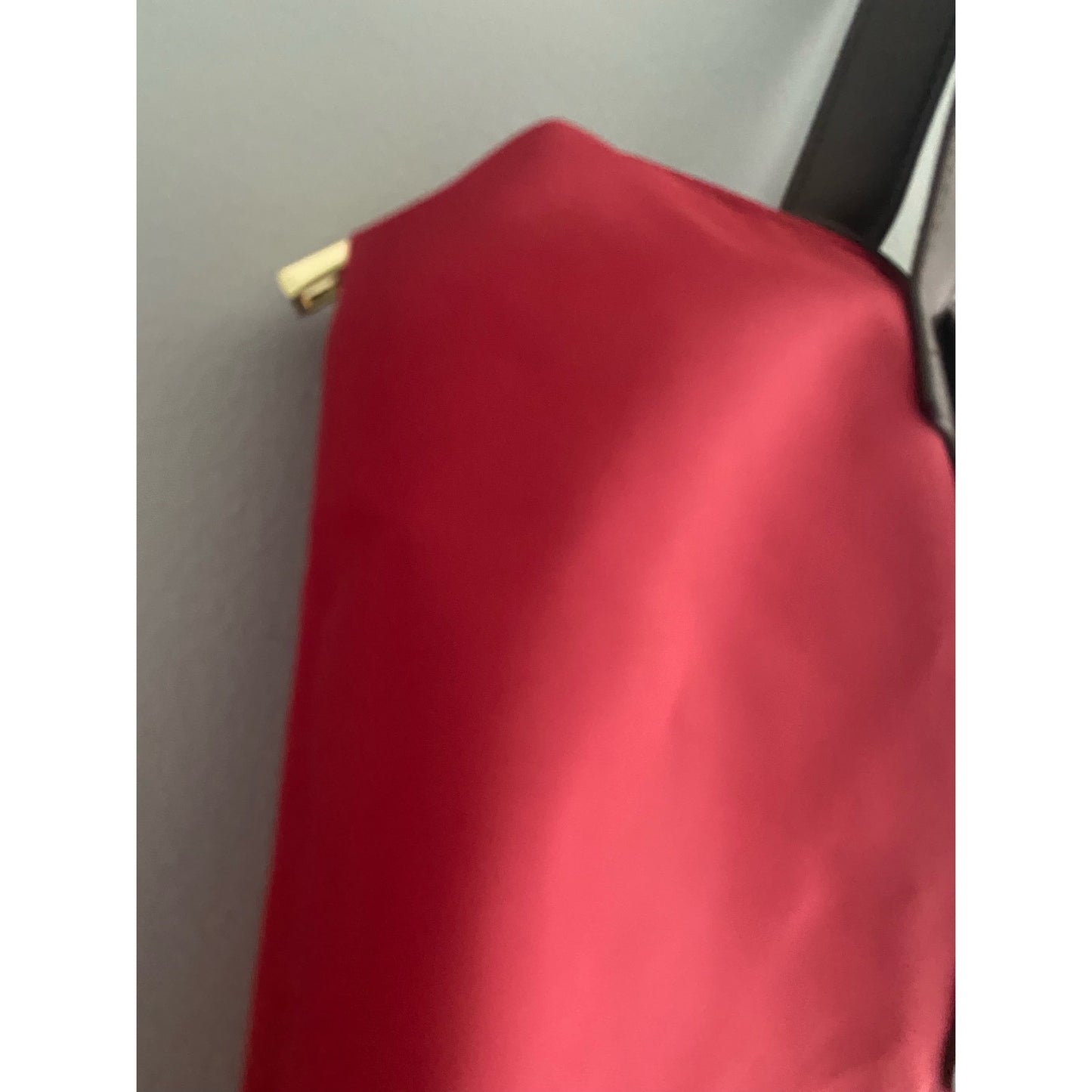 NWOT Cavalli Class Red Nylon Tote Bag